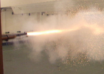 .577 Enfied rifle at 0.06 seconds after firing