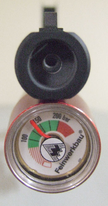 Feinwerkbau 40 target pistol pressure gauge