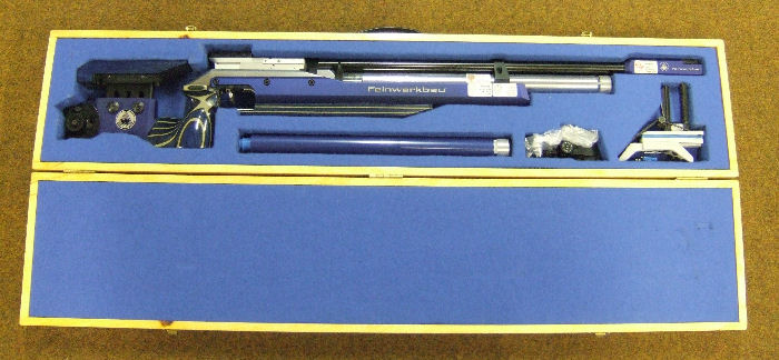 Feinwerkbau P70 in its carrying case.