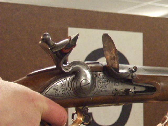 Brown Bess musket lock
