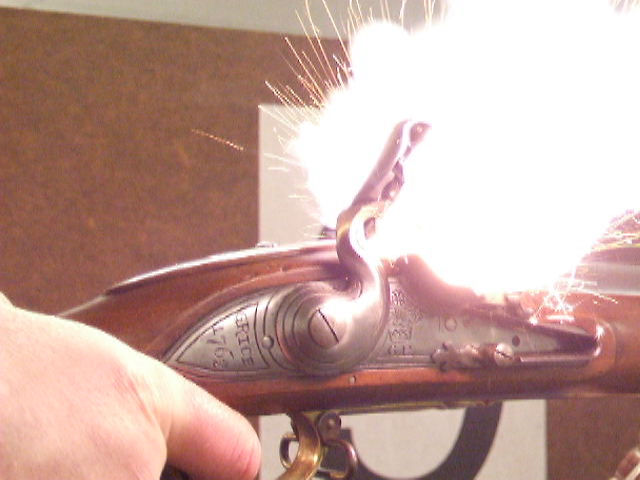 Brown Bess musket lock