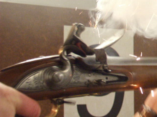 Brown Bess musket lock